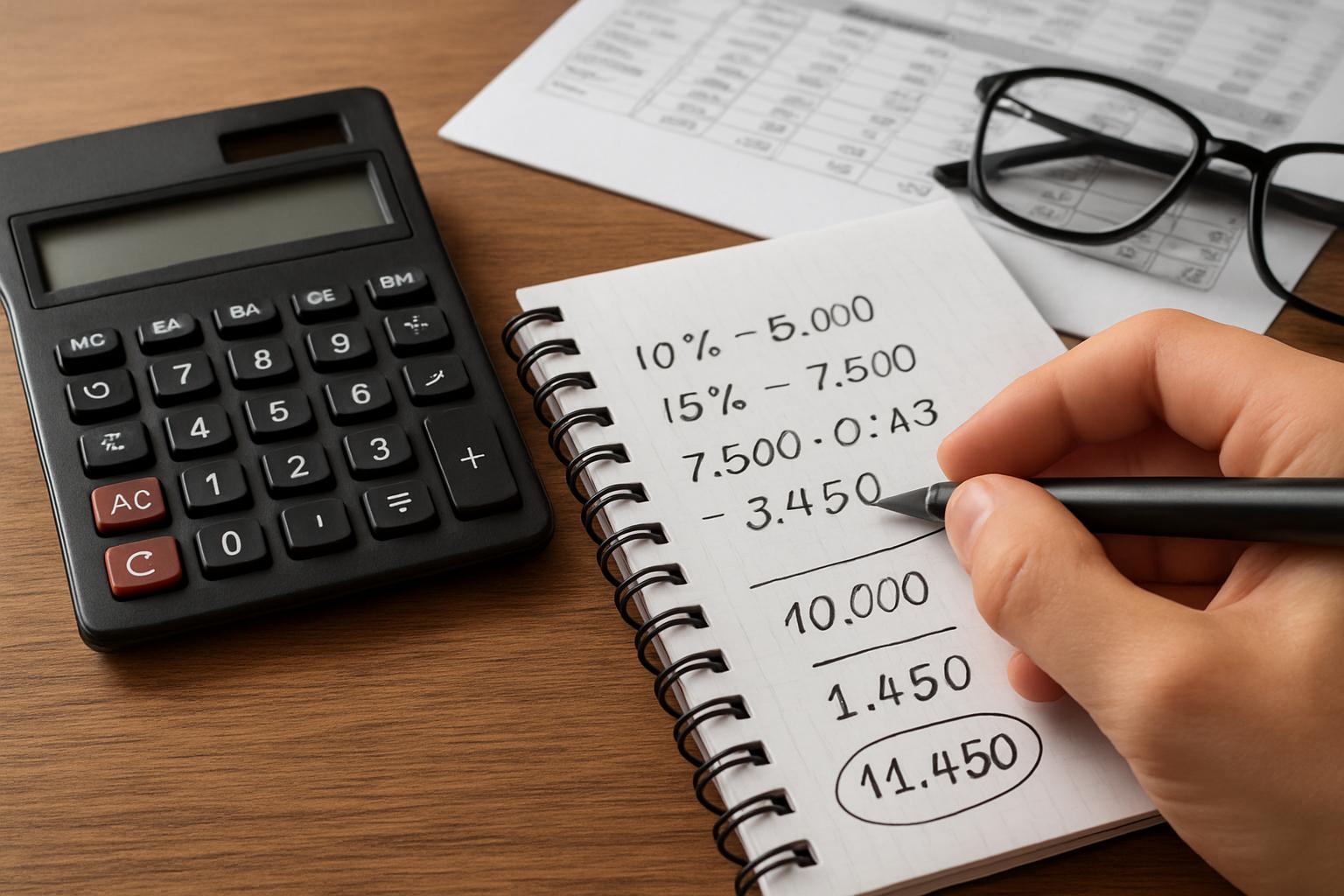 ETF Portfolio aufbauen für langfristigen Erfolg. 6) Praktische Berechnungen – Schritt-für-Schritt-Beispiele ETF Portfolio aufbauen für langfristigen Erfolg. 6) Praktische Berechnungen – Schritt-für-Schritt-Beispiele