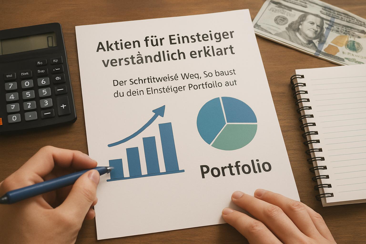 Aktien für Einsteiger verständlich erklärt. Der schrittweise Weg: So baust du dein Einsteiger-Portfolio auf Aktien für Einsteiger verständlich erklärt. Der schrittweise Weg: So baust du dein Einsteiger-Portfolio auf