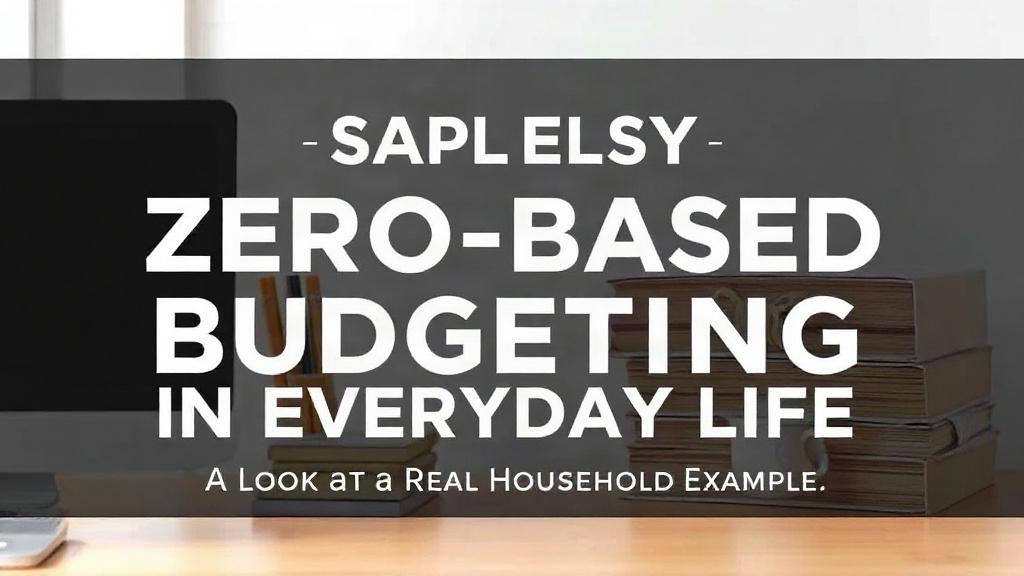 Null-basiertes Budgeting (Zero-Based Budgeting) im Alltag anwenden. Ein Blick auf ein reales Haushaltsbeispiel